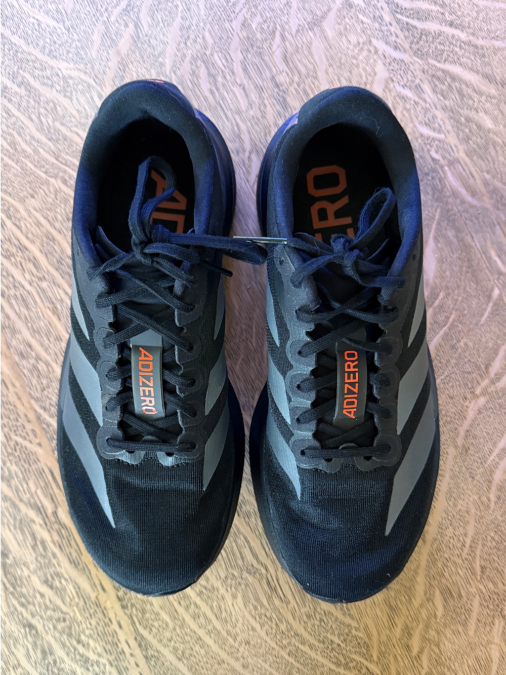 Adidas Adizero Evo SL - size 7.5 women’s

Core Black/Grey Four/Impact Orange - Picture 3 of 8